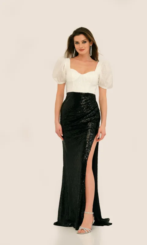 Long Formal Dress 11328 by Dave and Johnny sold by PromGirl