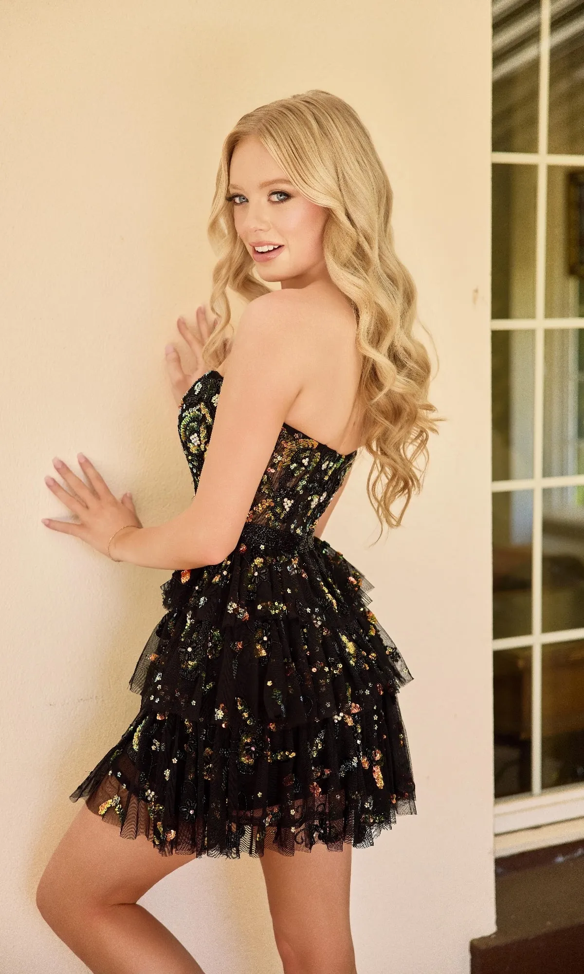 Short Homecoming Dress: Primavera 4463 sold by PromGirl product image thumbnail 2