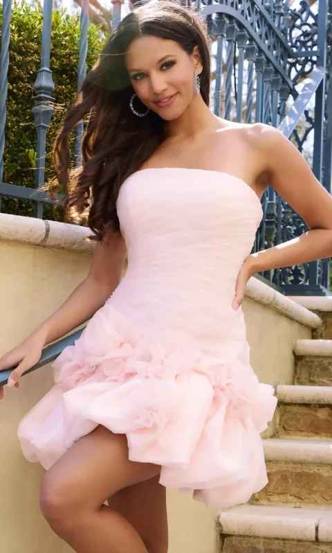 Short Homecoming Dress: Jovani 45877 sold by PromGirl