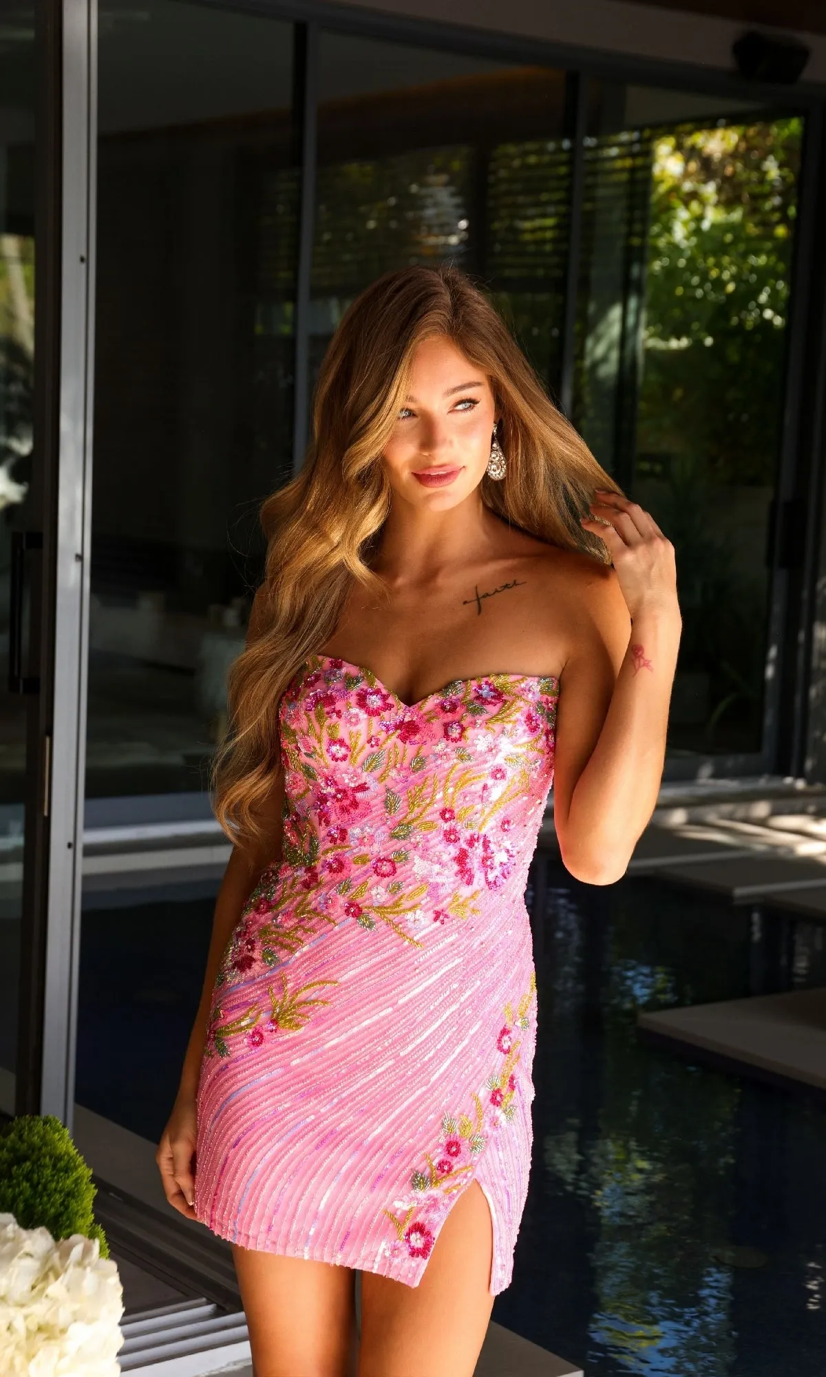 Short Homecoming Dress: Ava Presley 47138 sold by PromGirl product image thumbnail 4