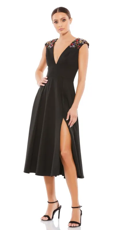 Short Wedding Guest Dress 70214 by Mac Duggal sold by PromGirl