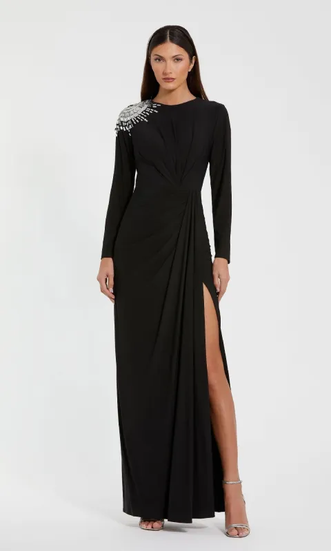 Long Formal Dress: Mac Duggal 44136 sold by PromGirl