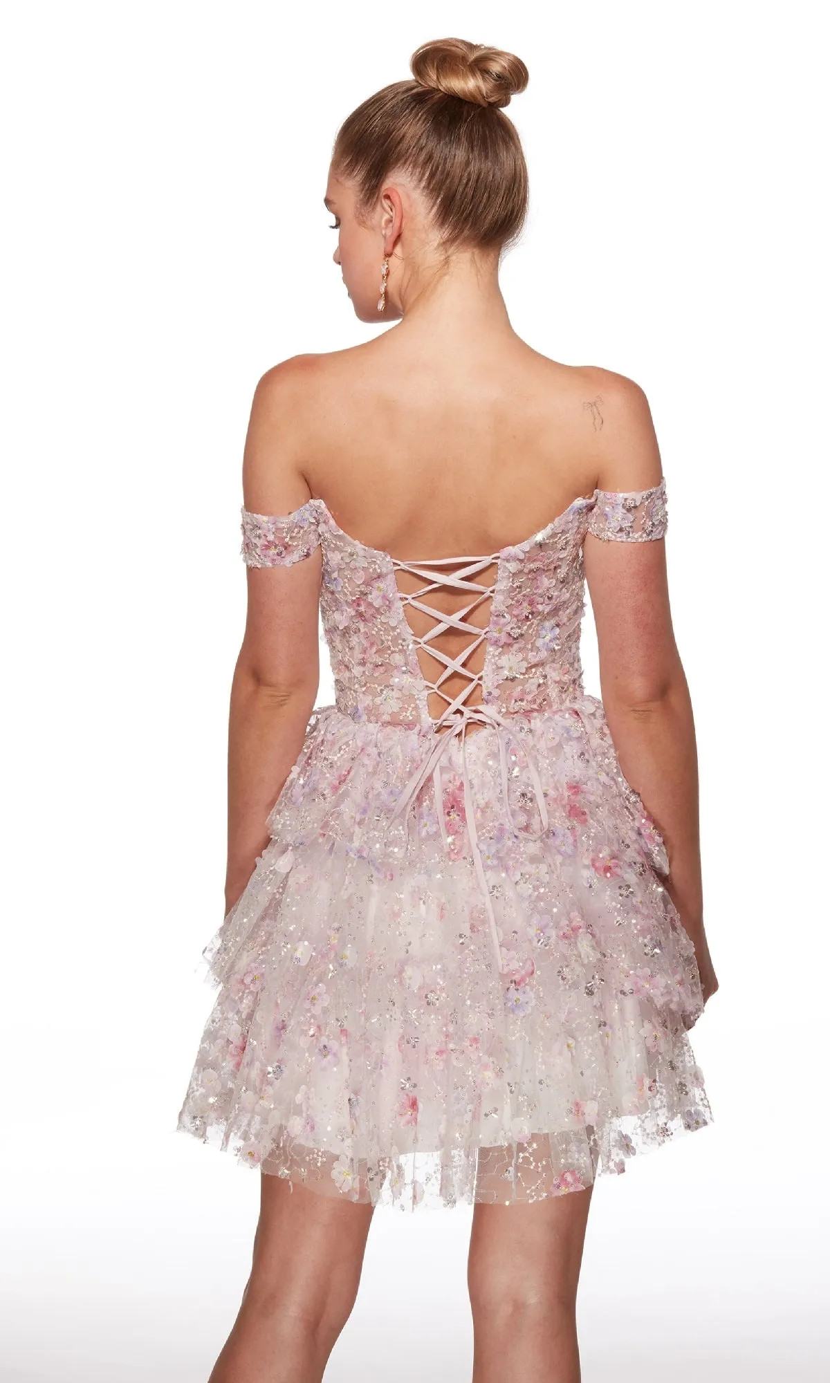 Short Homecoming Dress: Alyce 30004 sold by PromGirl product image thumbnail 2