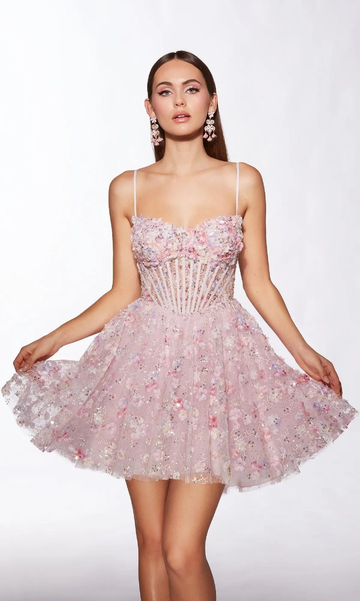 Short Homecoming Dress: Alyce 30003 sold by PromGirl product image thumbnail 3