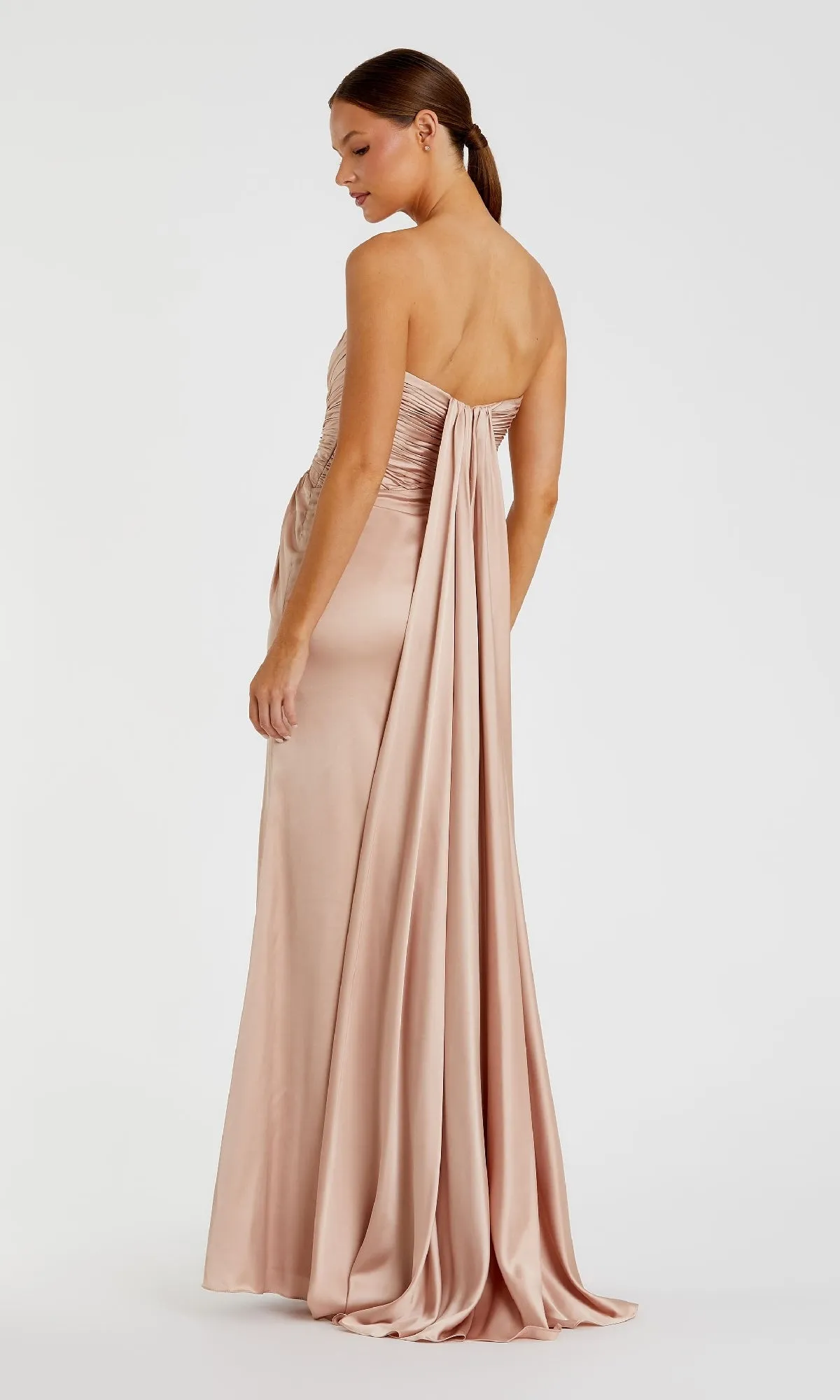 Strapless Long Formal Dress: Mac Duggal 68837 sold by PromGirl product image thumbnail 2