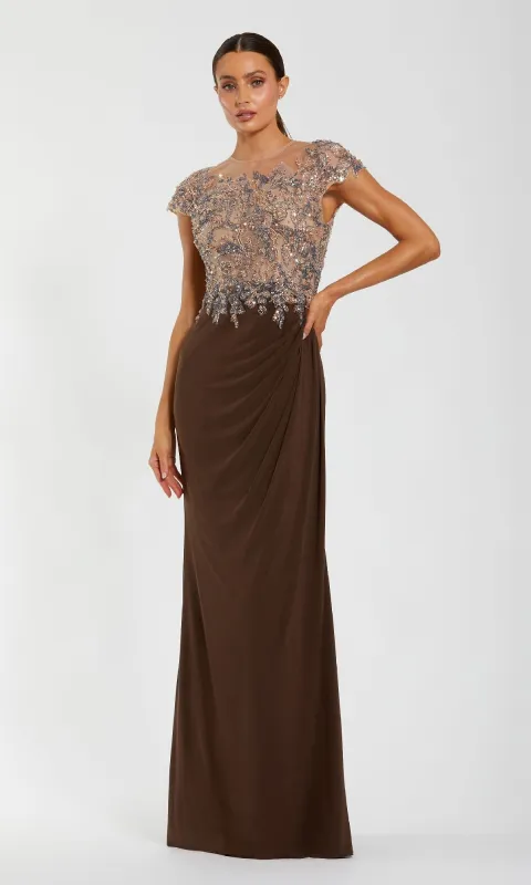 Long Formal Dress: Mac Duggal 21100 sold by PromGirl