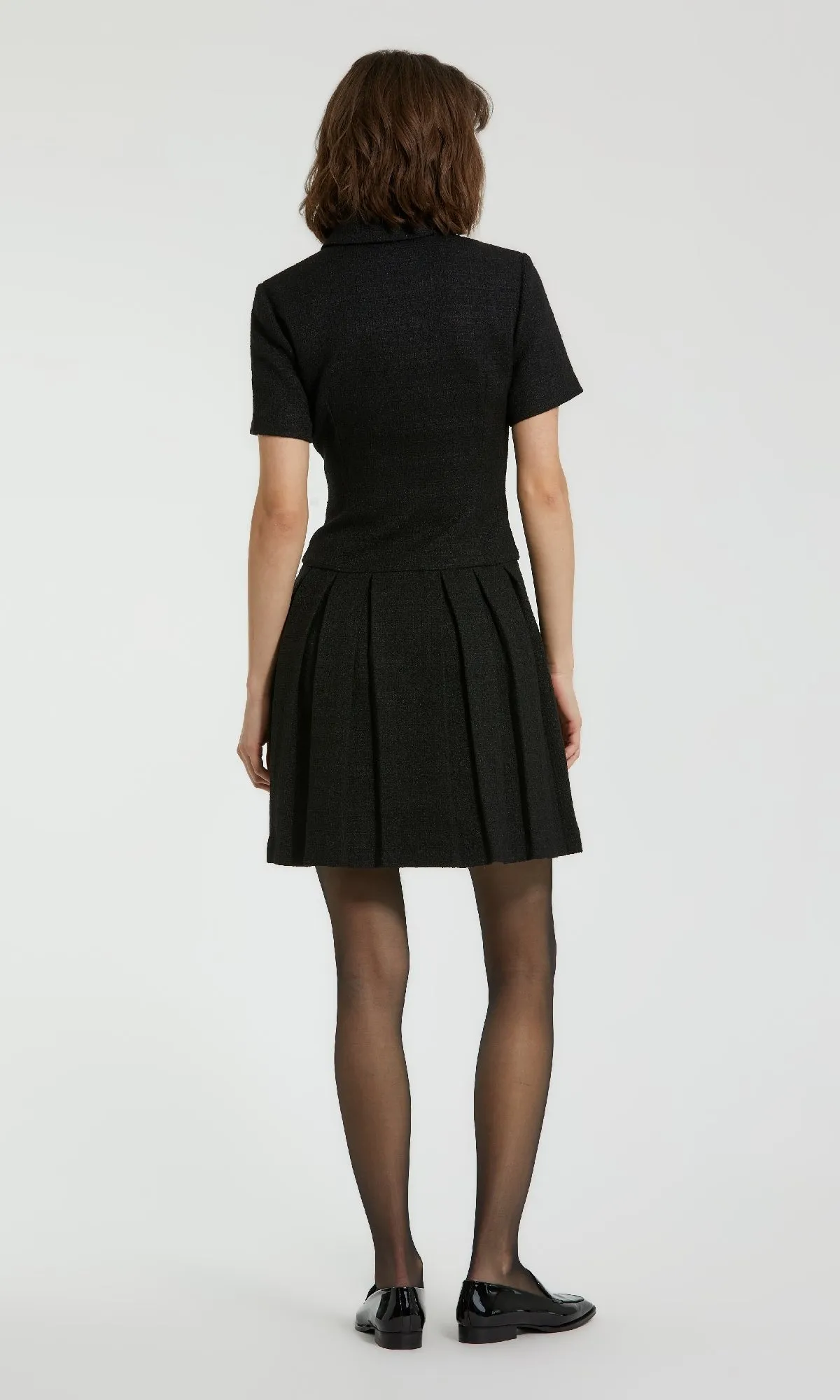 Short Tweed Blazer Dress: Mac Duggal 81038 sold by PromGirl product image thumbnail 2