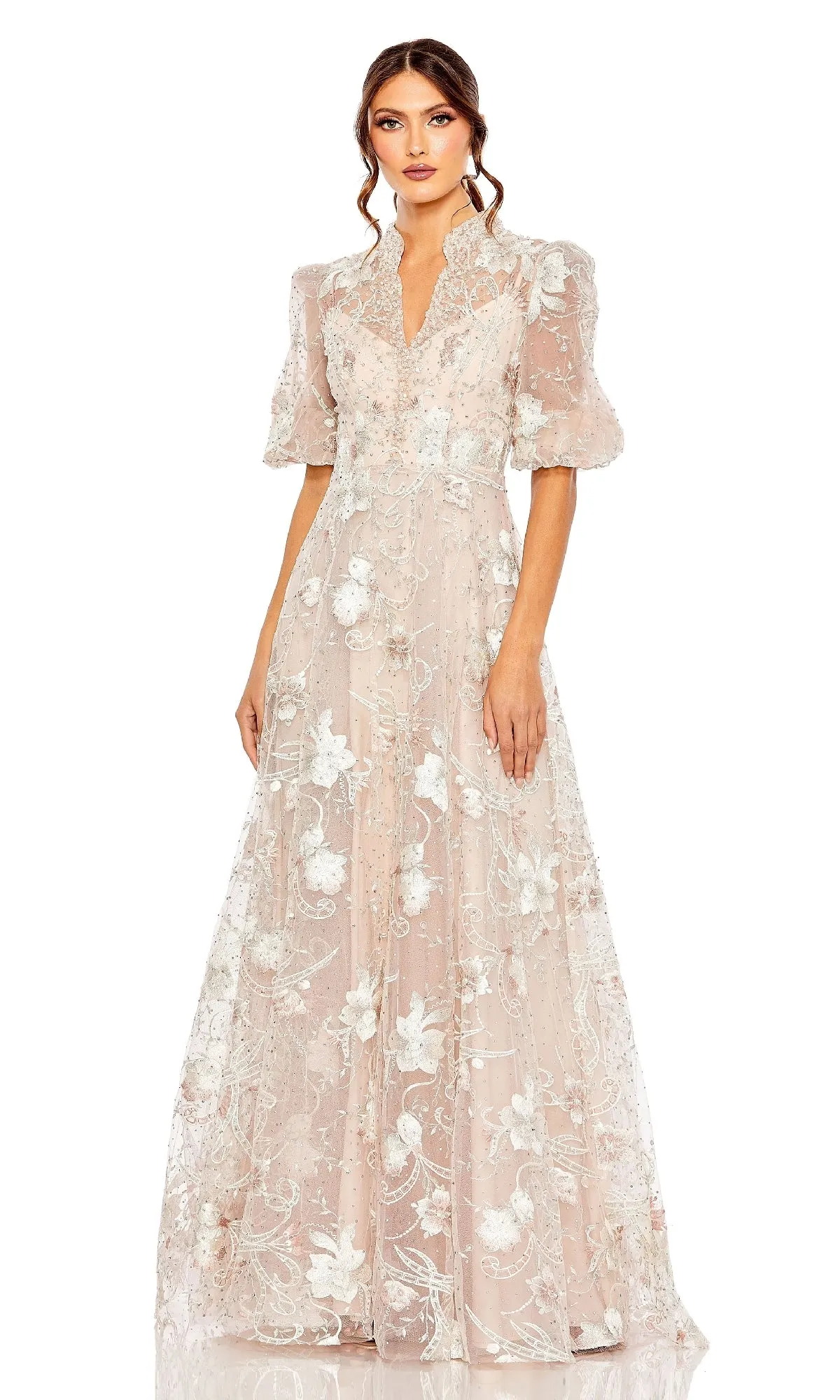 Long Formal Dress: Mac Duggal 20452 sold by PromGirl