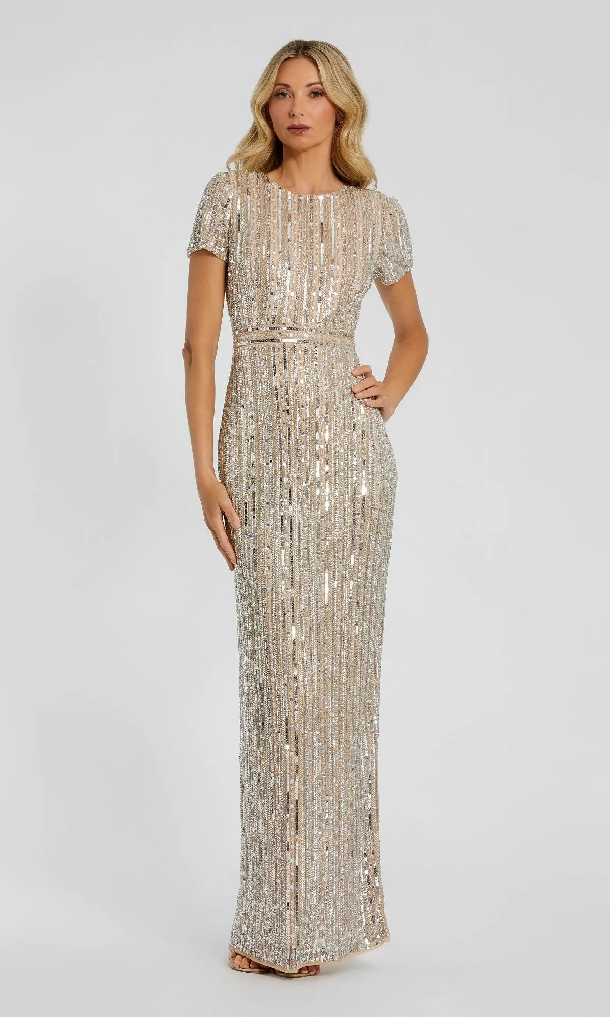 Long Formal Dress: Mac Duggal 93829 sold by PromGirl