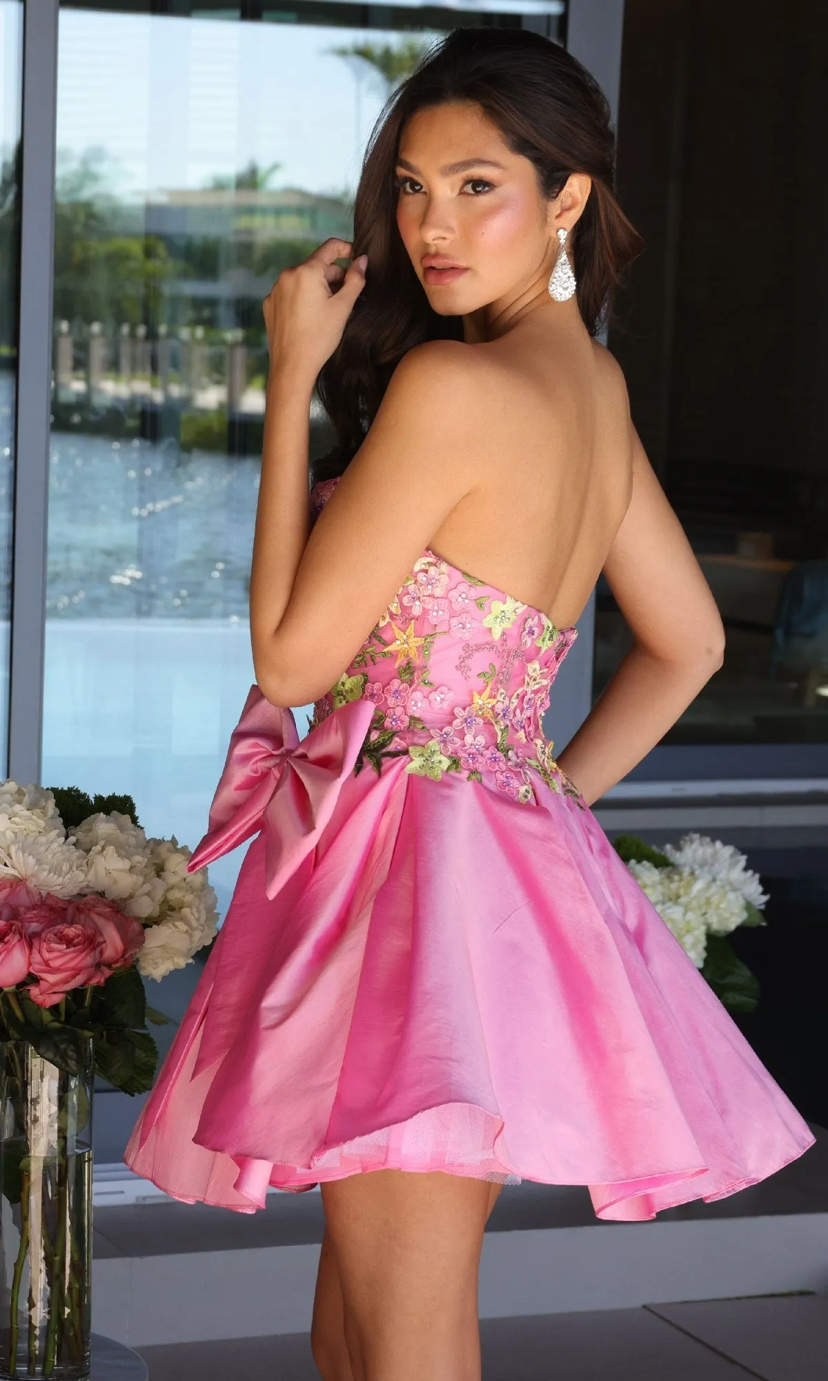 Short Homecoming Dress: Ava Presley 26347 sold by PromGirl product image thumbnail 2