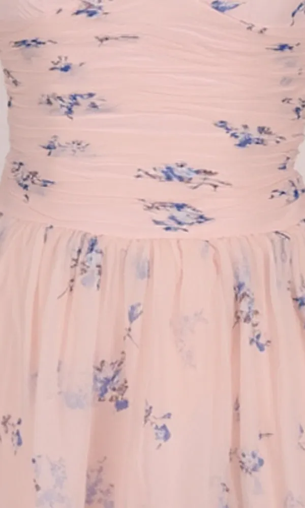 Tiered Print Hoco Dress: PromGirl Exclusive 250189 sold by PromGirl product image thumbnail 3