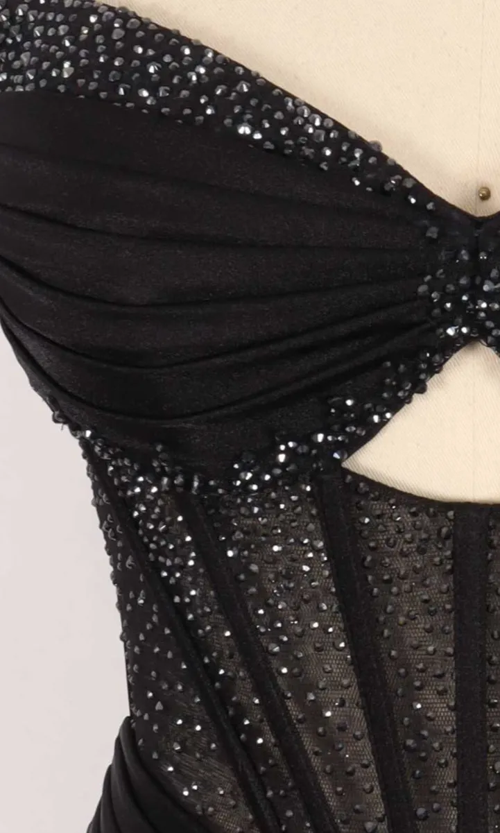Open-Back Mini Hoco Dress: PromGirl Exclusive 250139 sold by PromGirl product image thumbnail 4