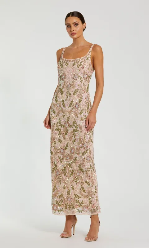 Sequin Formal Dress with Back Slit: Mac Duggal 10755 sold by PromGirl