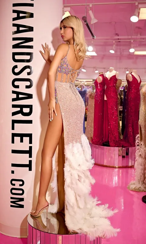 Long Prom Dress PS24881C by Portia and Scarlett sold by PromGirl