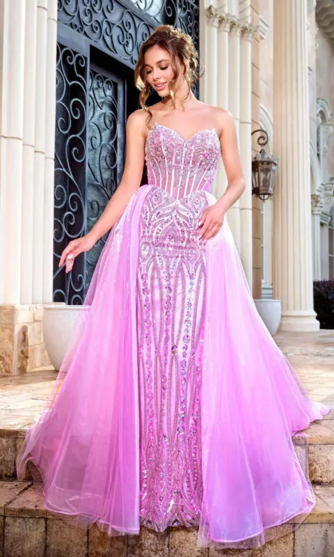 Long Prom Dress PS24529 by Portia and Scarlett sold by PromGirl