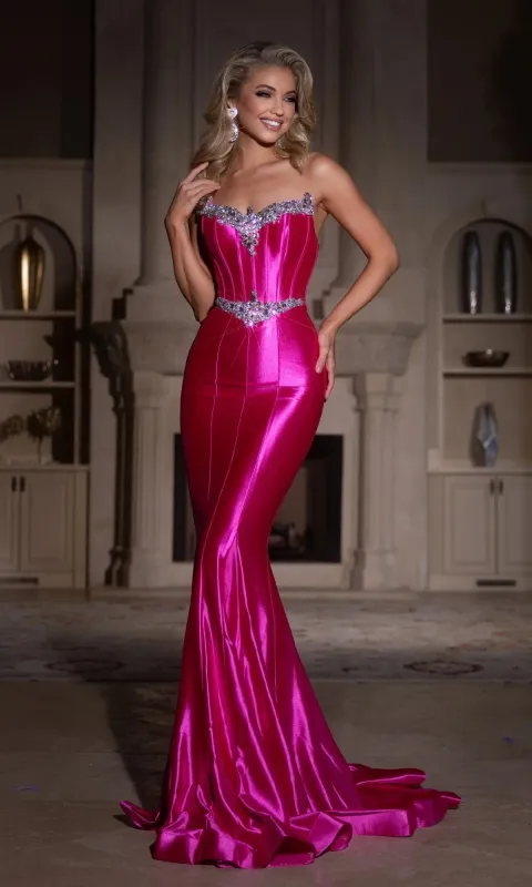 Long Mermaid Prom Dress: Portia & Scarlett PS25261 sold by PromGirl