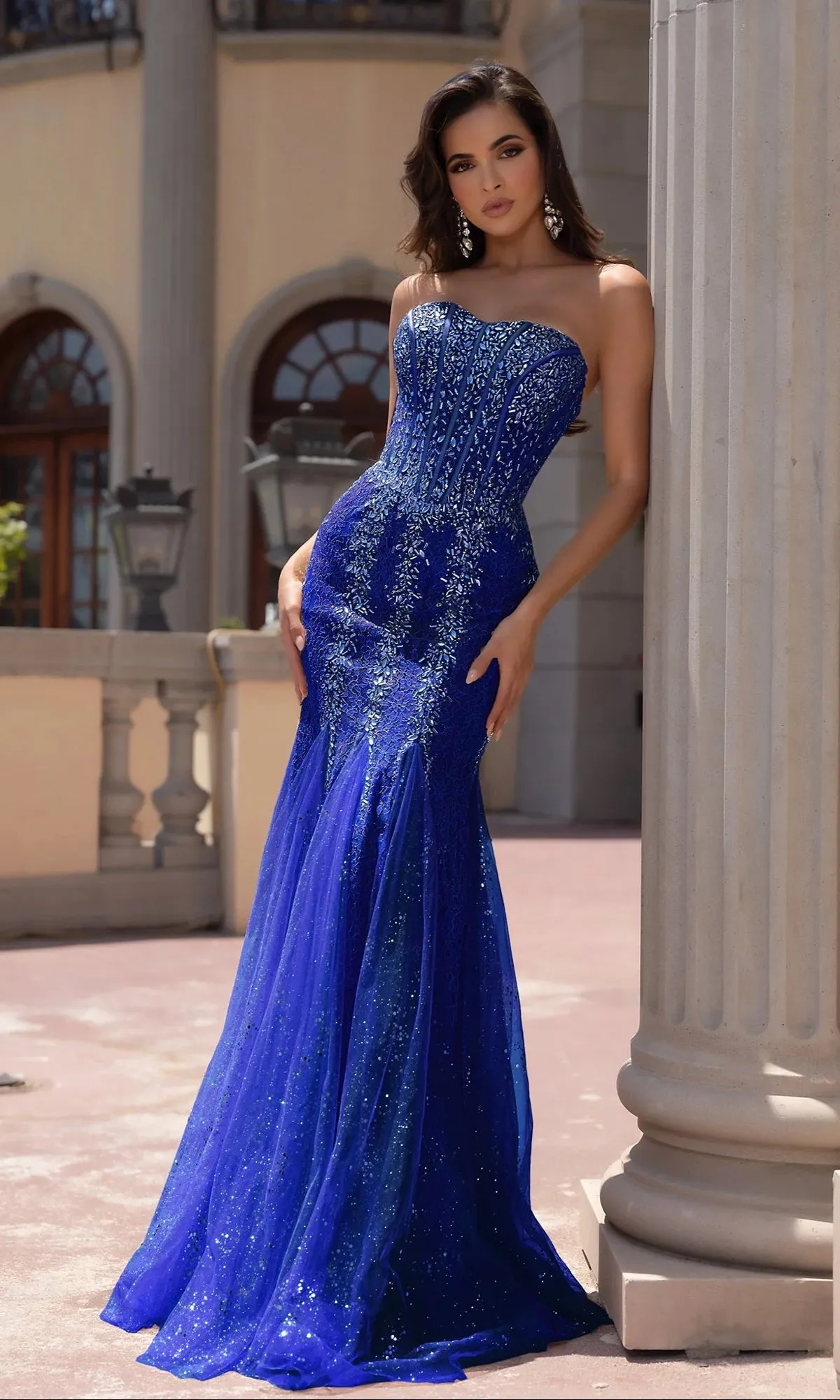 Long Prom Dress: Portia and Scarlett PS25169 sold by PromGirl product image thumbnail 3