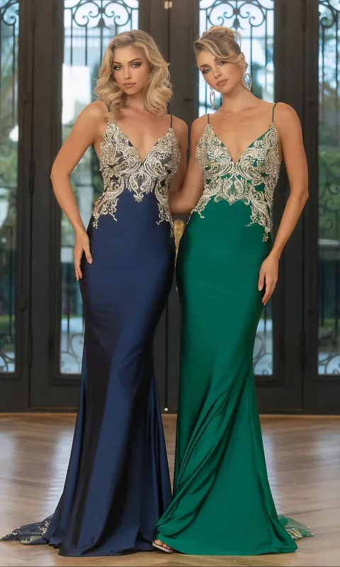 Long Prom Dress: Portia and Scarlett PS25158 made by PromGirl