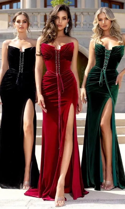 Long Prom Dress: Portia and Scarlett PS25640E sold by PromGirl