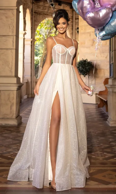 Long Prom Dress: Portia and Scarlett PS25312 sold by PromGirl