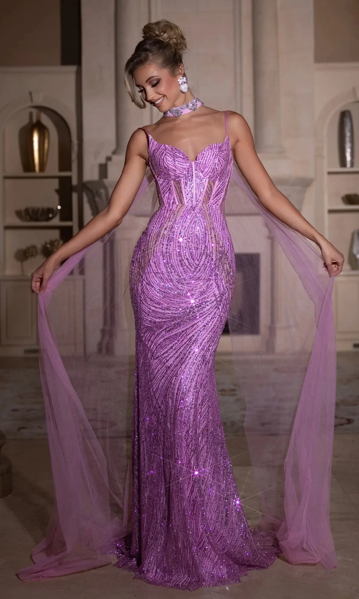 Long Prom Dress: Portia and Scarlett PS25266 sold by PromGirl
