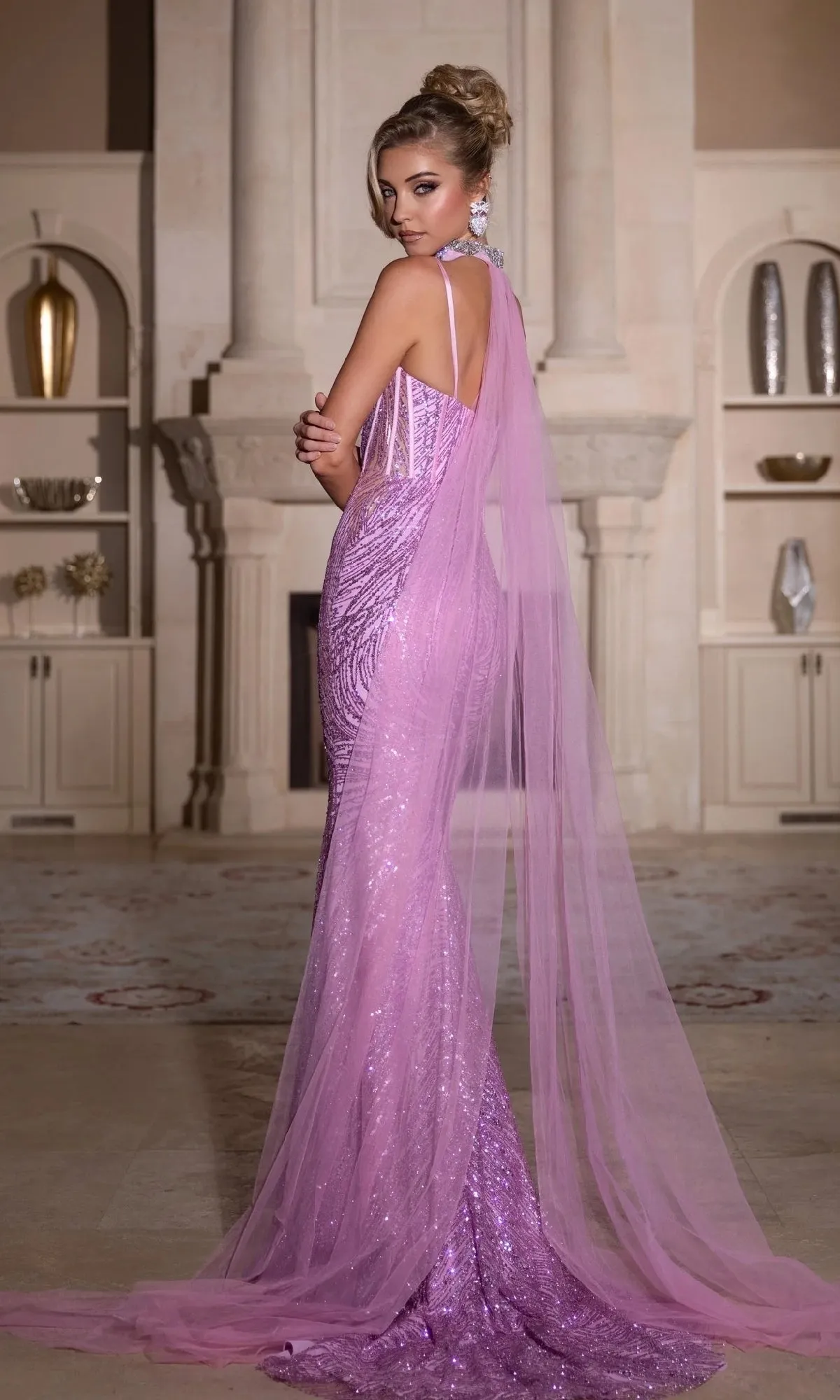 Long Prom Dress: Portia and Scarlett PS25266 sold by PromGirl product image thumbnail 2
