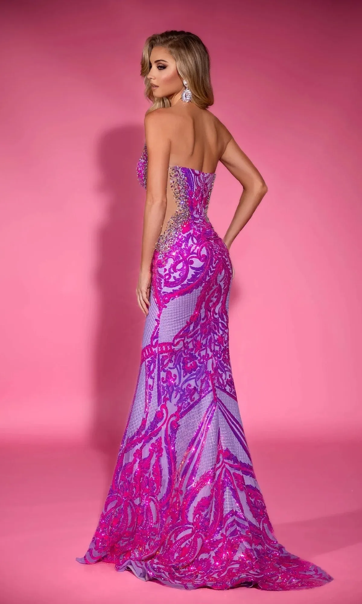 Long Prom Dress: Portia and Scarlett PS25263 sold by PromGirl product image thumbnail 2