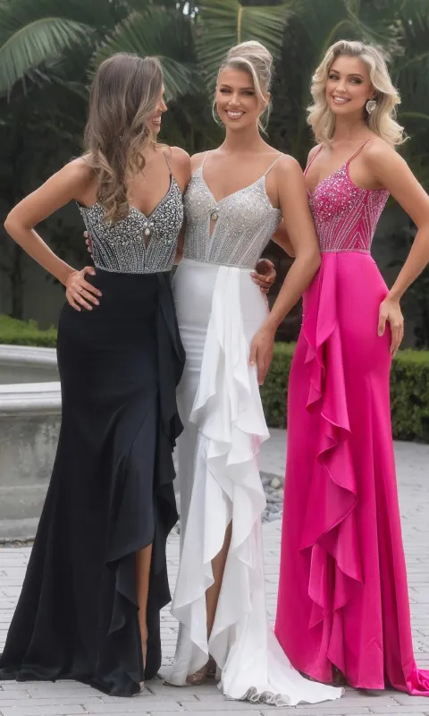 Long Prom Dress: Portia and Scarlett PS25246 sold by PromGirl