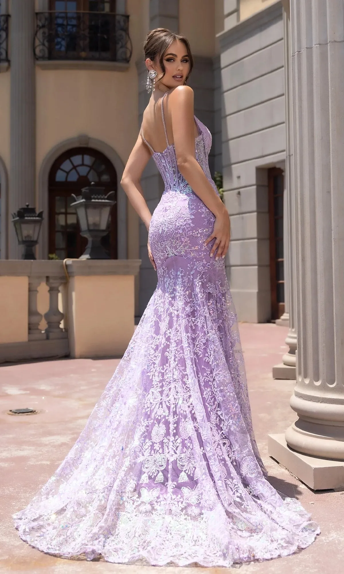 Long Prom Dress: Portia and Scarlett PS25234 sold by PromGirl product image thumbnail 2