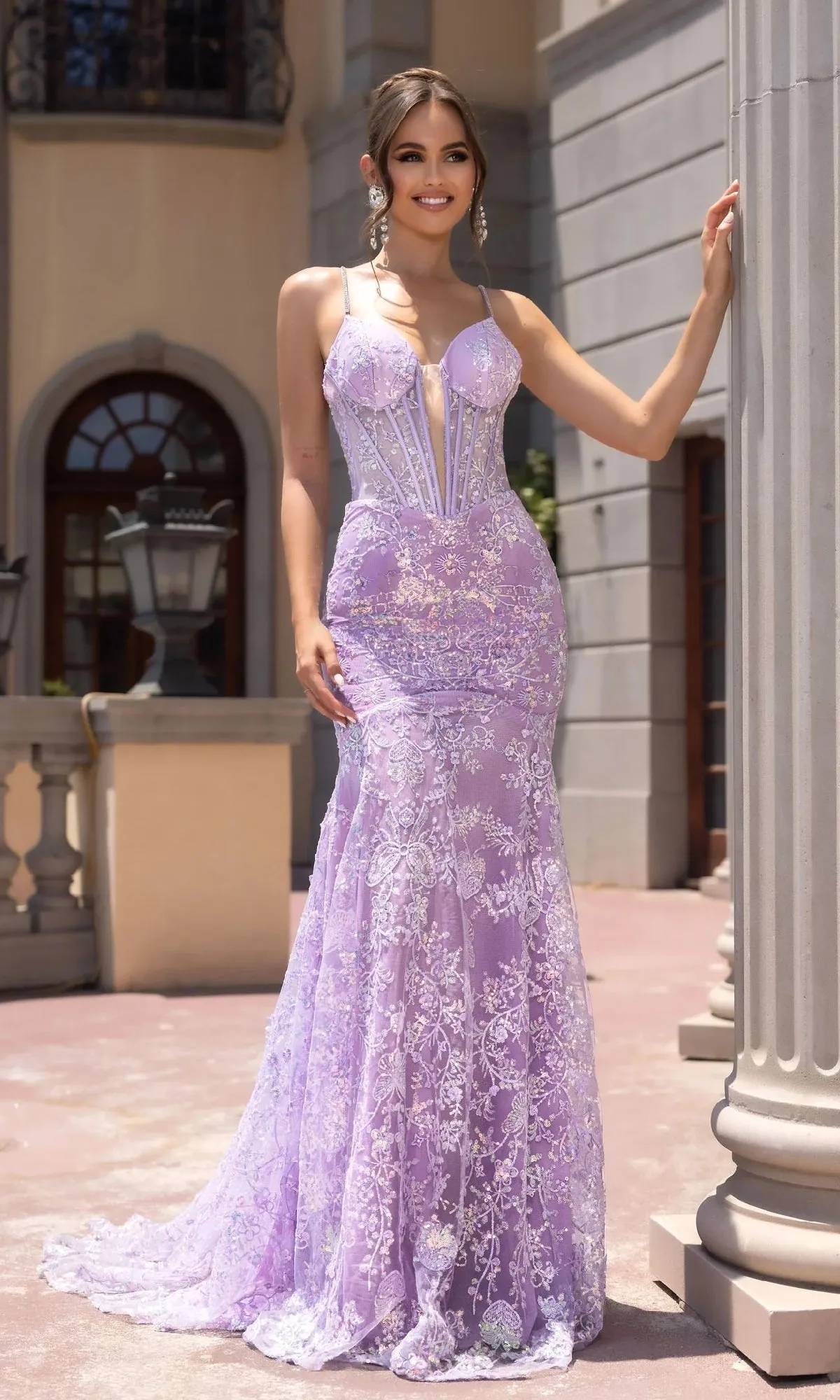 Long Prom Dress: Portia and Scarlett PS25234 sold by PromGirl product image thumbnail 3