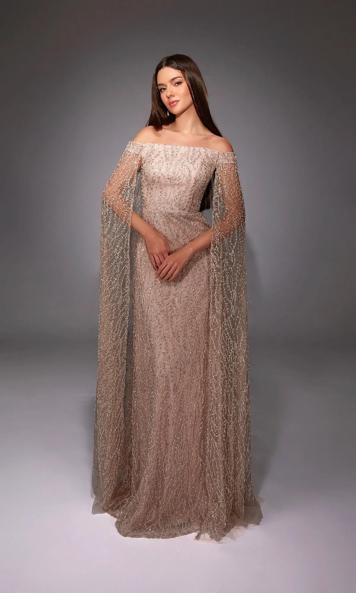 Long Formal Dress: Alyce 27821 sold by PromGirl