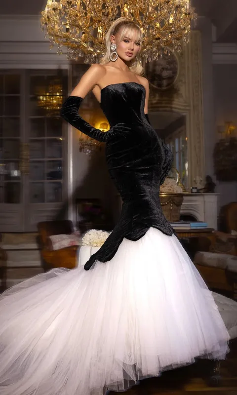 Long Prom Dress: Portia and Scarlett PS25631E sold by PromGirl