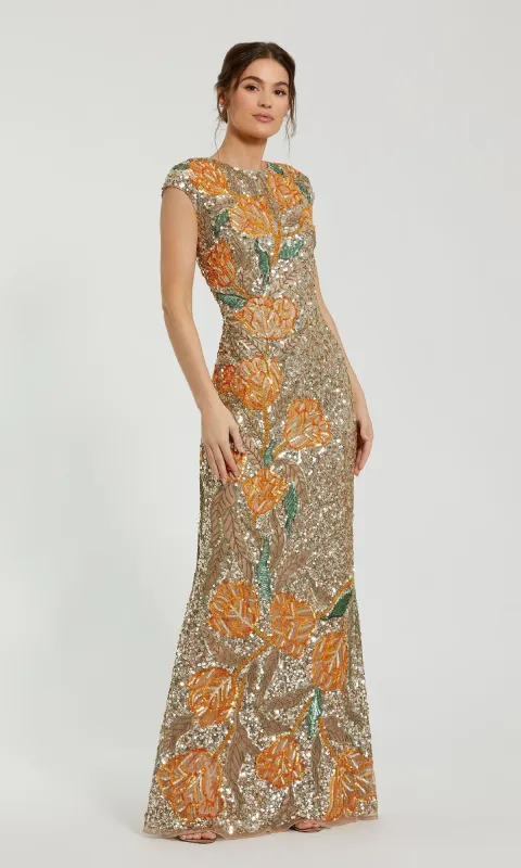 Long Formal Dress: Mac Duggal 6121 sold by PromGirl