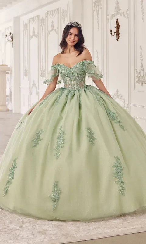 Quinceanera Dress 15725 by Ladivine sold by PromGirl