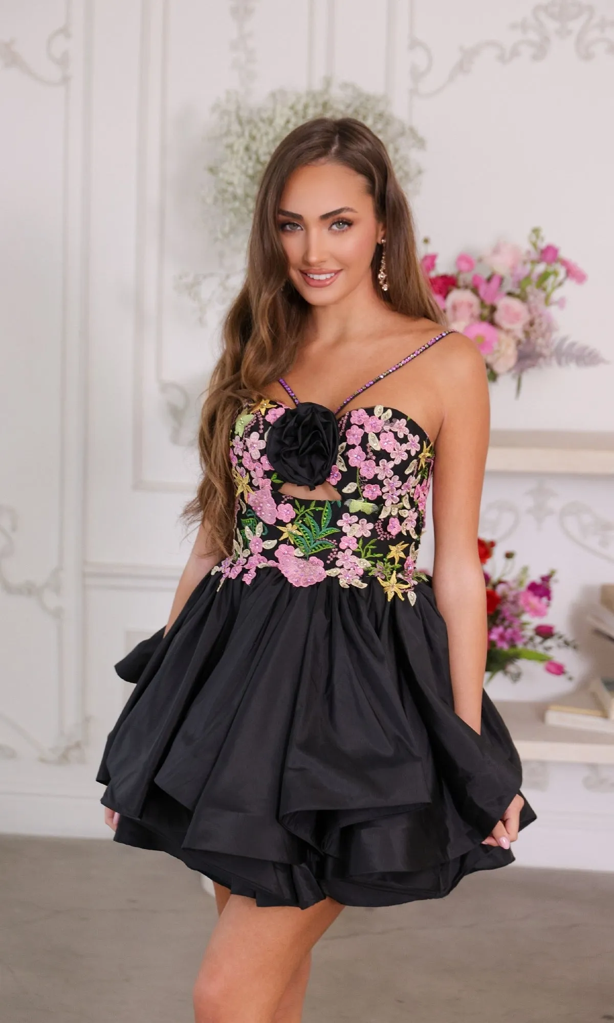 Short Homecoming Dress: Ava Presley 26348 sold by PromGirl