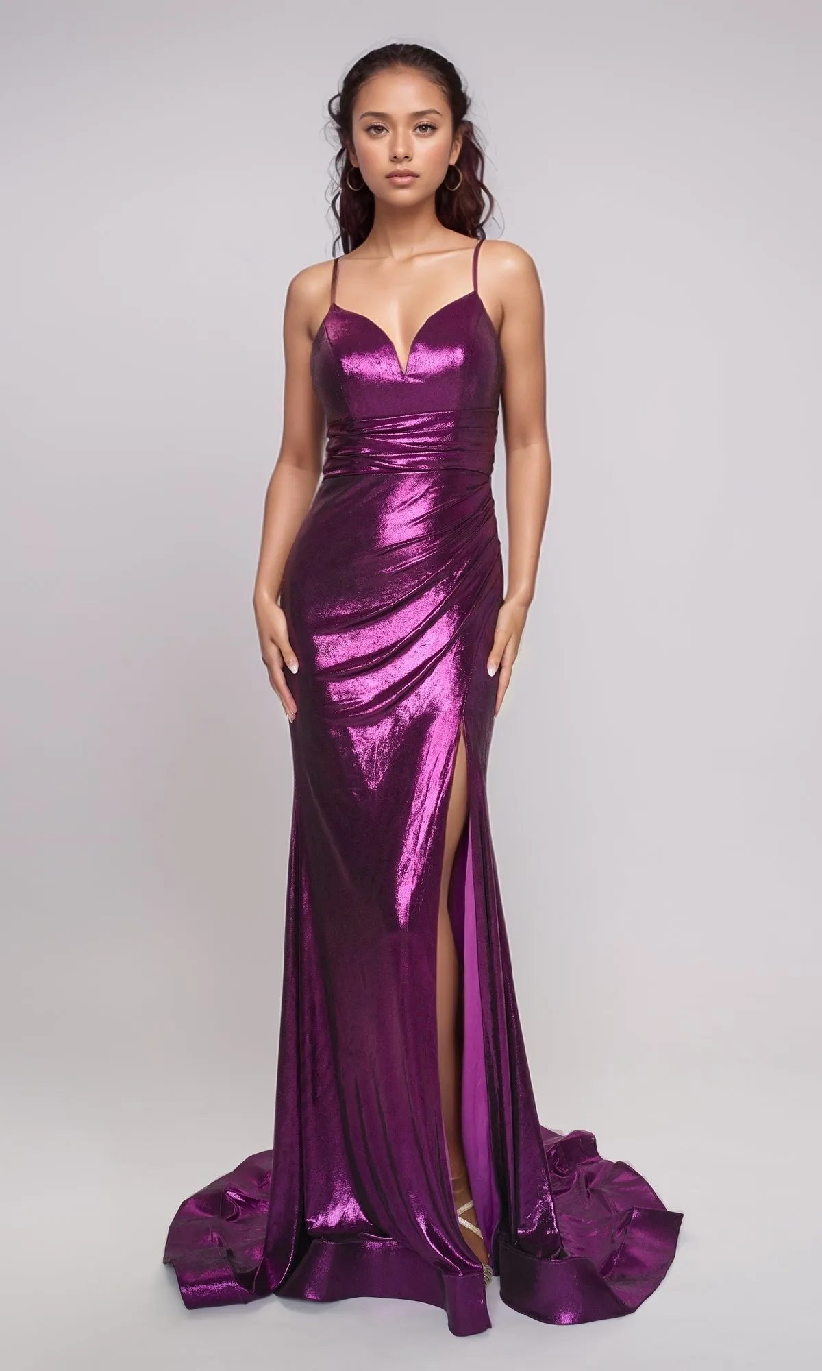 Long Formal Dress: Nina Canacci 7605 sold by PromGirl product image thumbnail 4