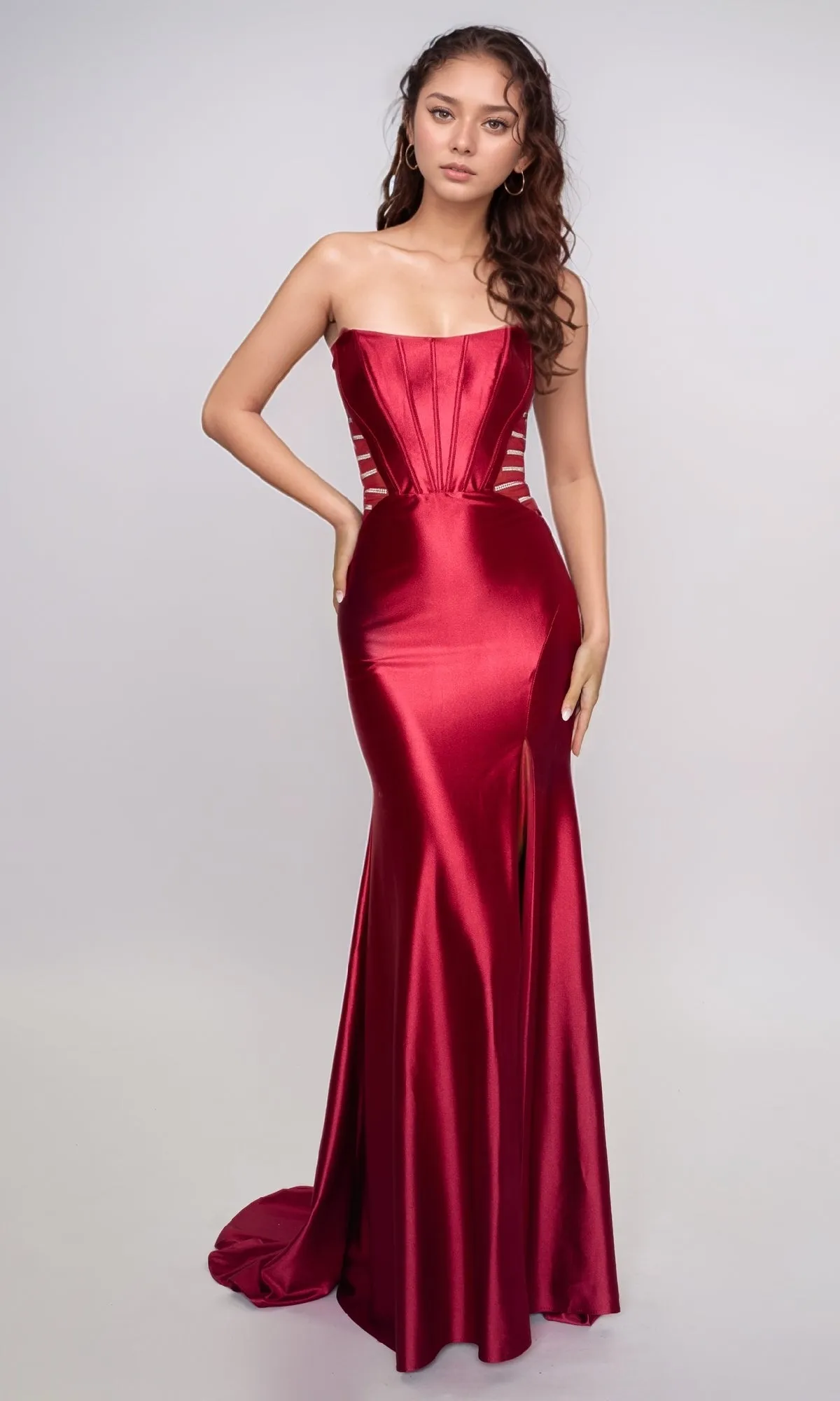 Long Formal Dress: Nina Canacci 5307 sold by PromGirl product image thumbnail 3