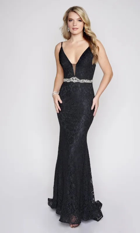 Long Formal Dress: Nina Canacci 2299 sold by PromGirl