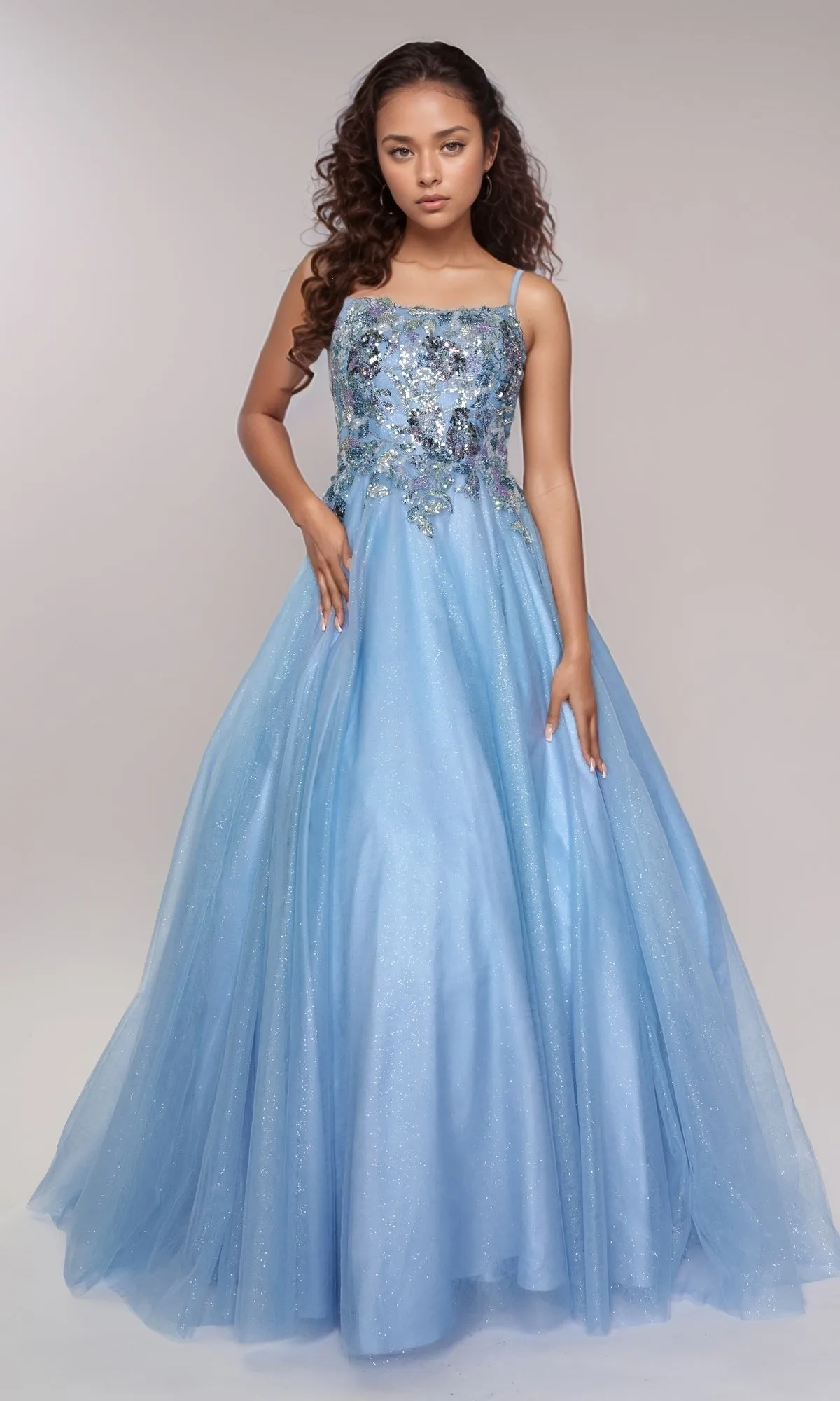 Prom Ball Gown Dress: Nina Canacci 6631 sold by PromGirl
