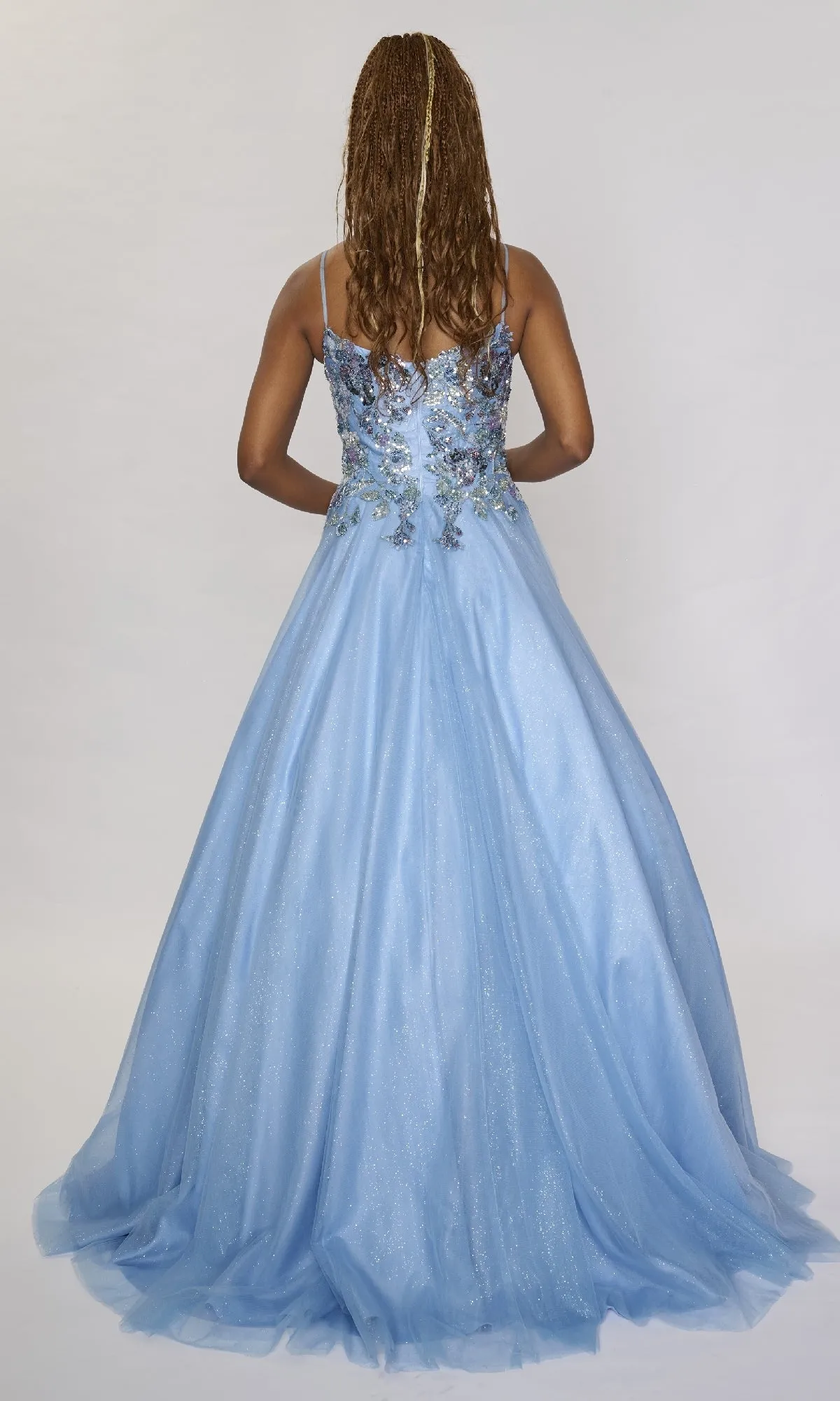 Prom Ball Gown Dress: Nina Canacci 6631 sold by PromGirl product image thumbnail 2