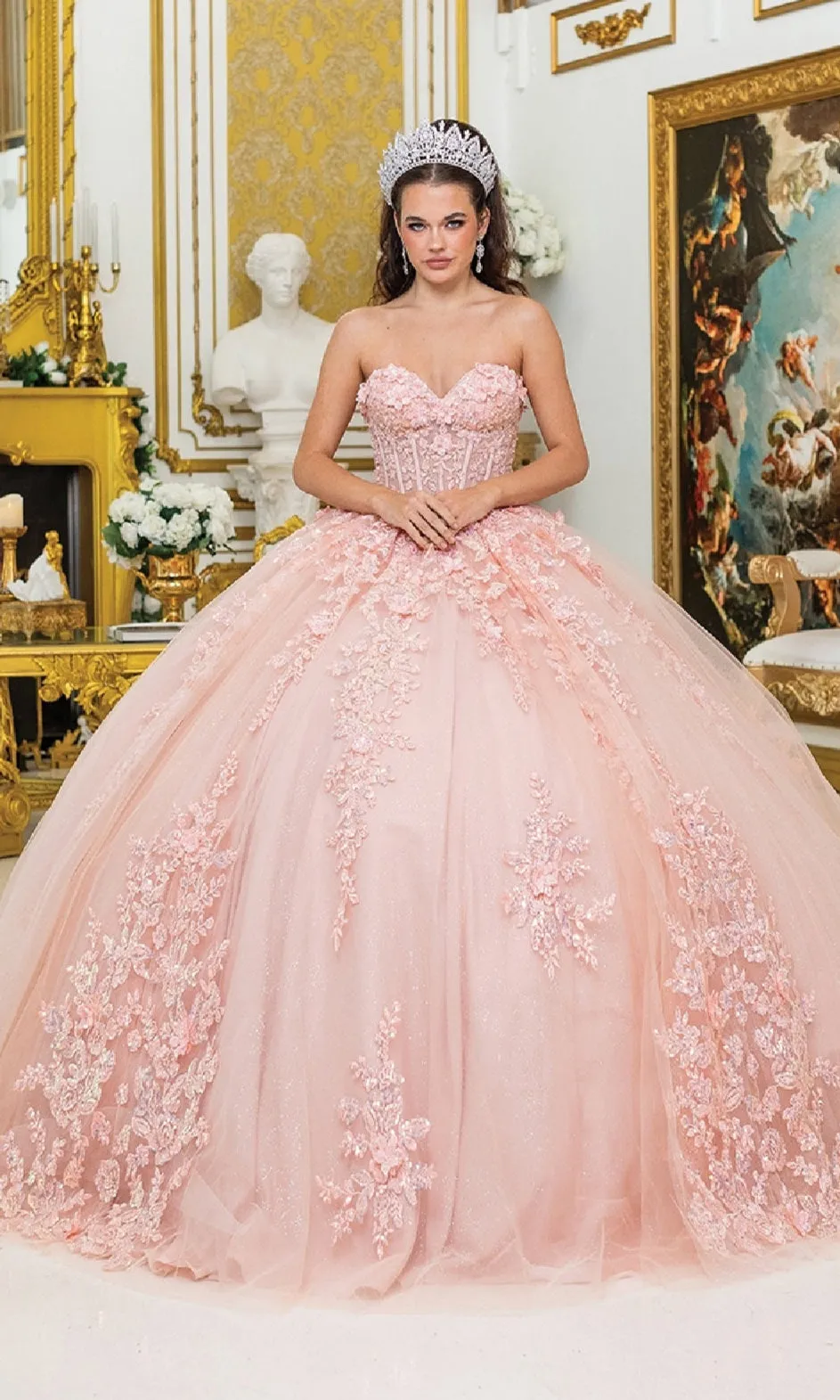 Quinceanera Dress 5027 By Dancing Queen sold by PromGirl