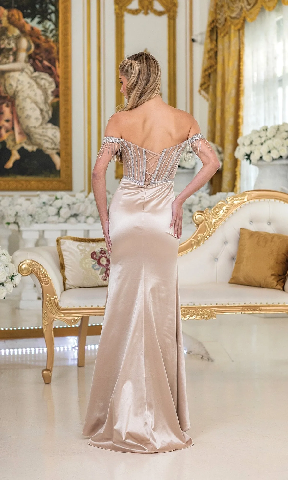 Long Prom Dress: Dancing Queen 4513 sold by PromGirl product image thumbnail 2