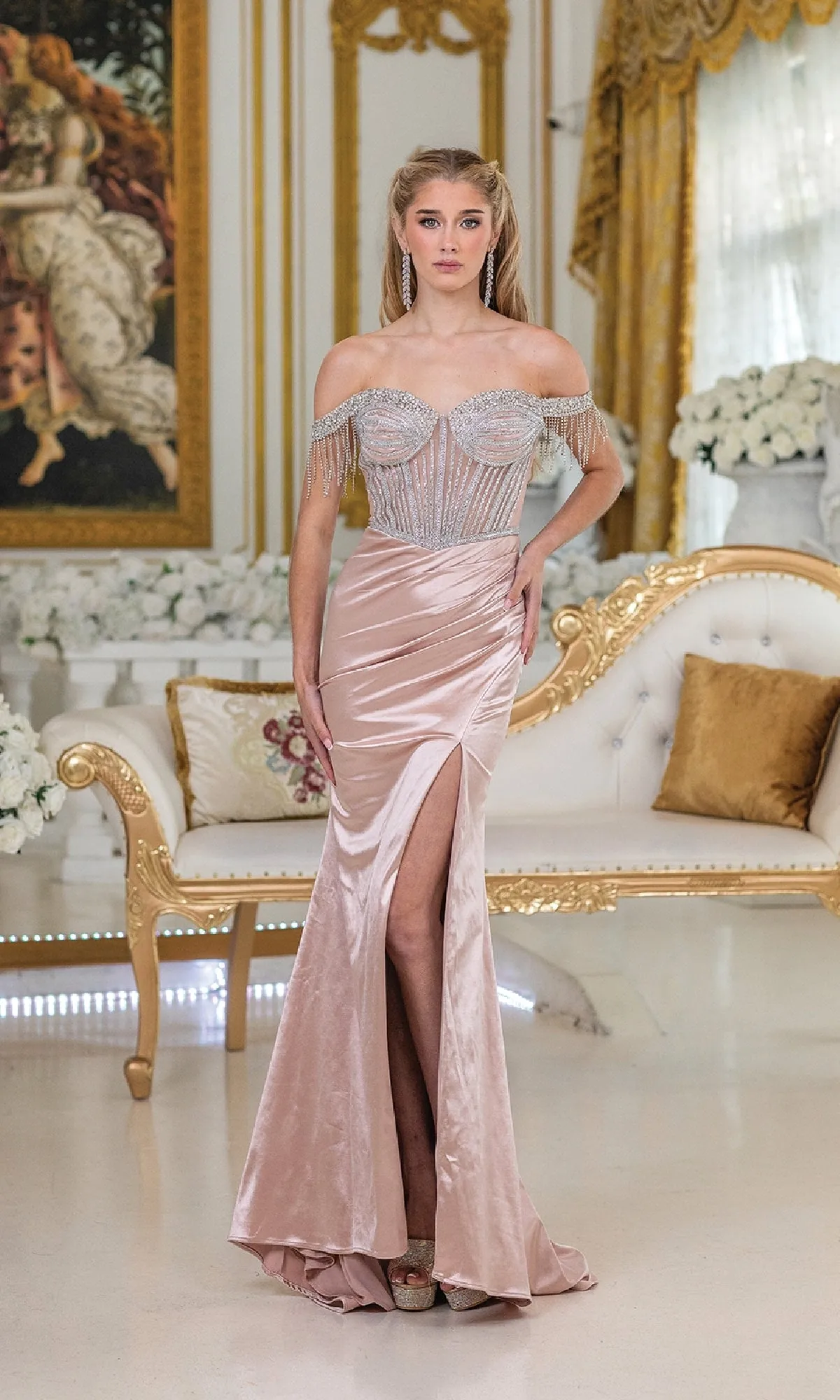 Long Prom Dress: Dancing Queen 4513 sold by PromGirl product image thumbnail 3