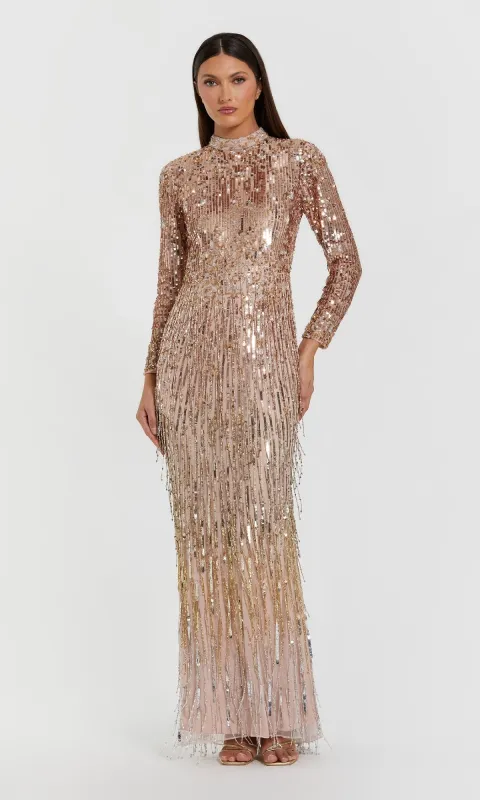 Long Formal Dress: Mac Duggal 6187 sold by PromGirl