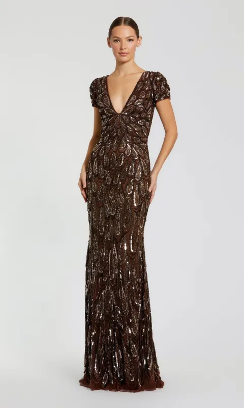 Long Formal Dress: Mac Duggal 5243 sold by PromGirl
