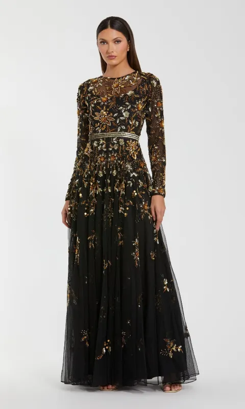 Long Formal Dress: Mac Duggal 6200 sold by PromGirl