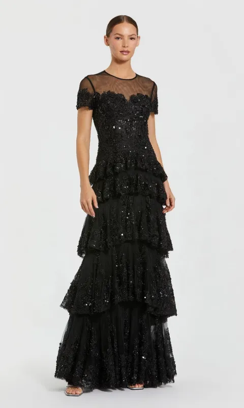 Long Formal Dress: Mac Duggal 21097 sold by PromGirl