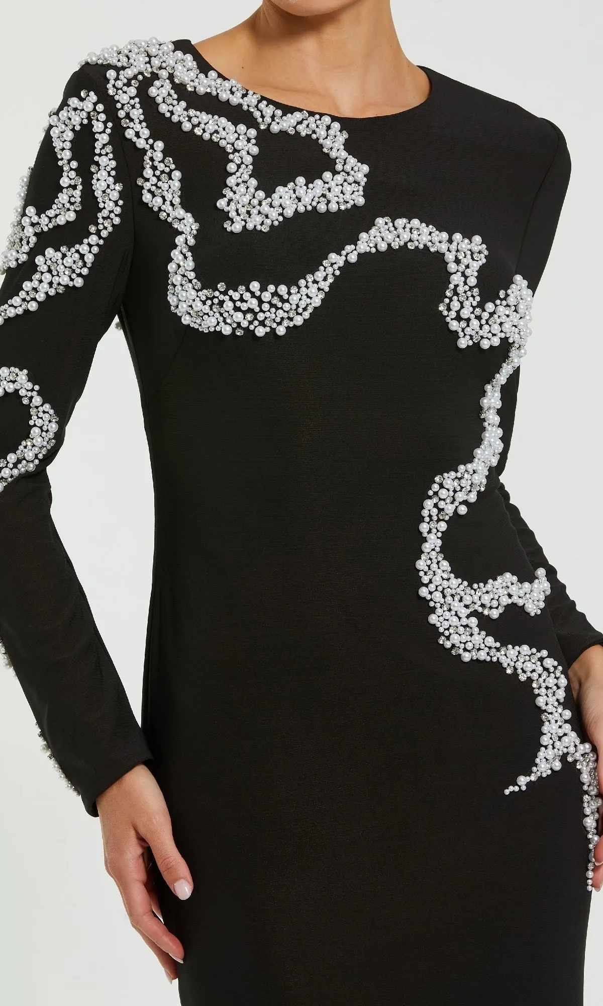 Long Formal Dress: Mac Duggal 44086 sold by PromGirl product image thumbnail 3