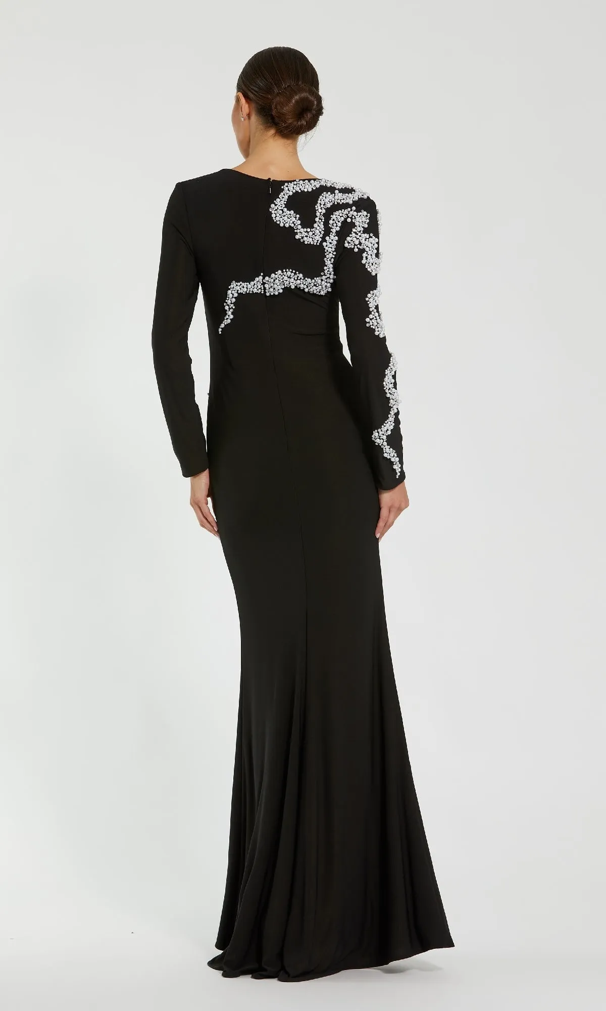 Long Formal Dress: Mac Duggal 44086 sold by PromGirl product image thumbnail 2