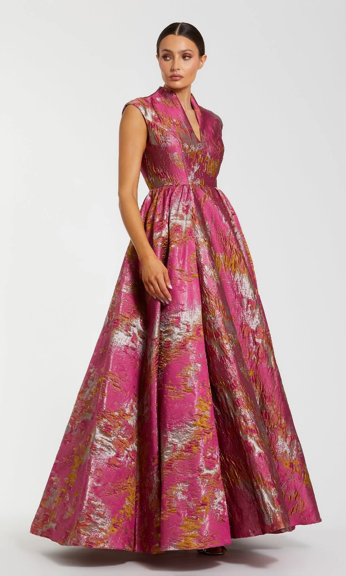 Long Formal Dress: Mac Duggal 68956 sold by PromGirl